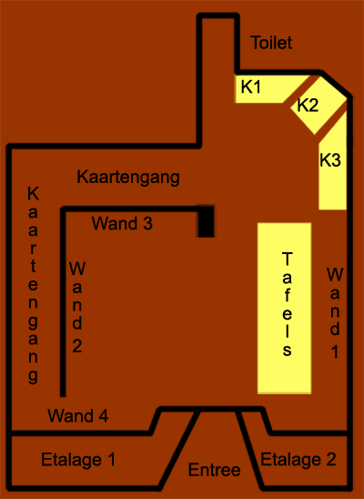 Gagal plattegrond